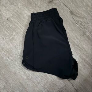 lululemon athletica Black Hotty Hot Shorts
